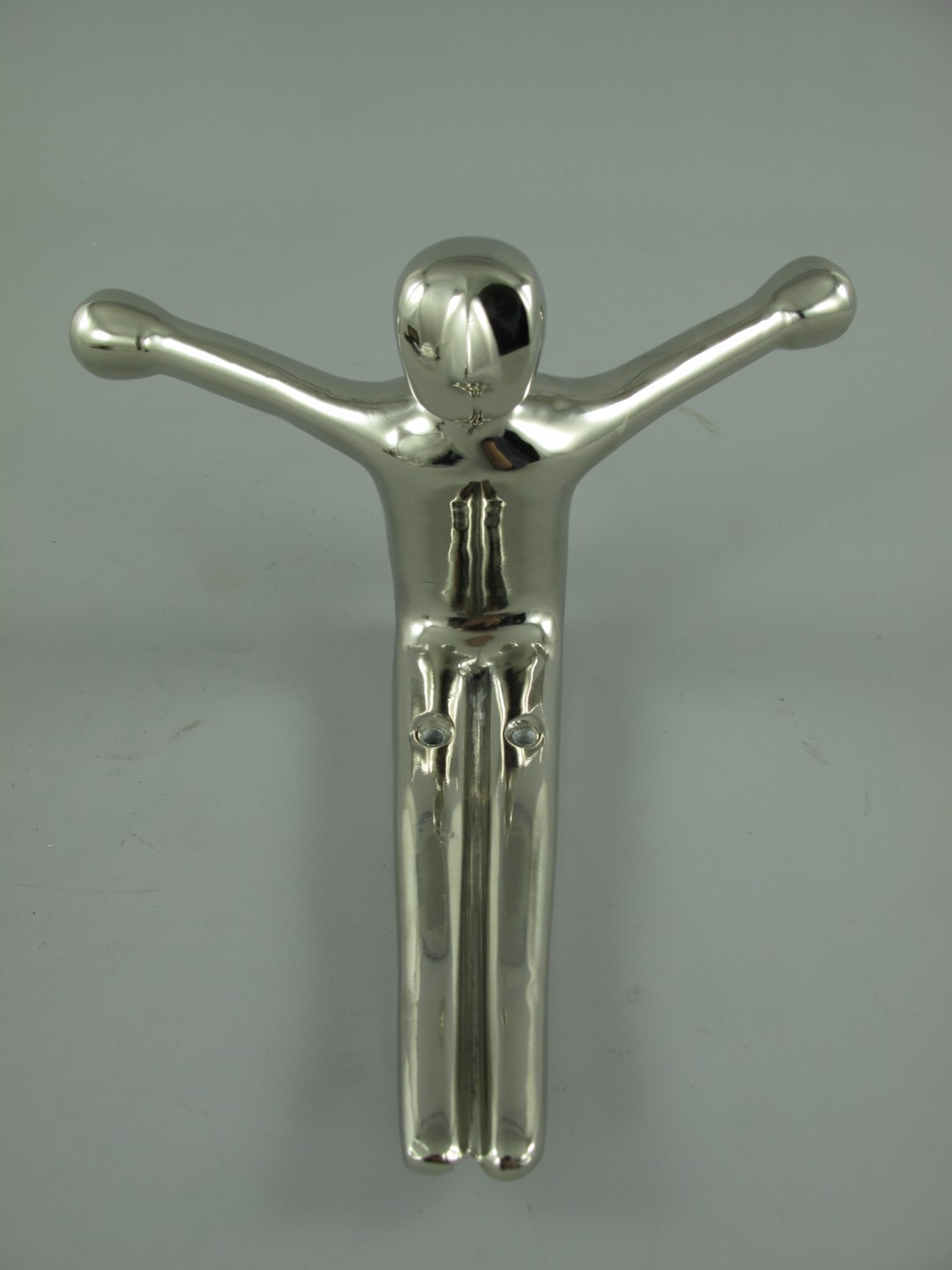 Exklusive DesignerGarderobenhaken Kleiderhaken Figur aus Aluminium 3